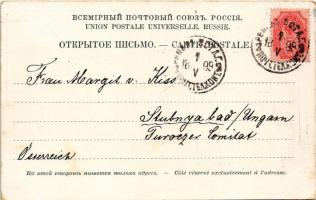 1899 (Vorläufer) Tallinn, Reval; Dom und Wallgraben, Grosse Strandforte und dicke Margarethe / Pärnu...