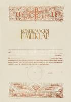 cca 1900-1920 Kb 30 db vallási témájú oklevél, nagy méretűek kitöltetlenek, közötte szép litografált...