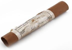 1942 Kolozsvár, Erdélyi Szépmíves Céh Erdélyi Helikon barátai közé választó díszoklevele rajta Bánff...