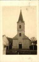 ~1930 Vérteskethely (Kisbér), Evangélikus templom. Berencsy László fényképész, photo