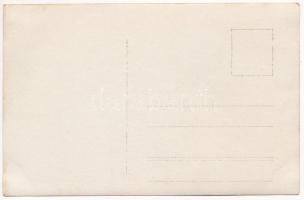 Zeza (Schwarze) Brücke Lokomotive Feldbahn / Első világháborús albán katonai tábori iparvasút, gőzmo...