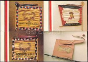 1981 Pod Revolucními Prapory. [Forradalmi lobogók alatt.] 12 nagyrészt 1944-1945-ös szocialista, &qu...