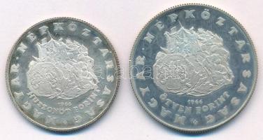 1966. 25Ft Ag + 50Ft Ag "Zrínyi" pár T:AU (eredetileg P) Adamo EM17, EM18