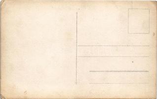 ~1910 Vadásztársaság piknik közben / Hunters having a picnic. photo (EK)