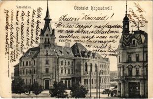 1904 Kaposvár, városháza, Barta üzlete (EB)