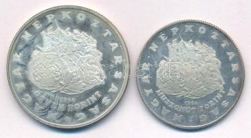 1966. 25Ft Ag + 50Ft Ag "Zrínyi" pár T:AU (eredetileg P) Adamo EM17, EM18