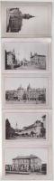 Kolozsvár, Cluj; nem képeslapos füzet 12 képpel / non-postcard booklet with 12 pictures (fl)