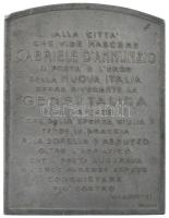 Olaszország 1922. "Alla citta che vide nascere Gabriele d'Annunzio il poeta e l'eroe ...