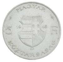 1946. 5Ft Ag "vastag Kossuth" T:AU kis ph. Adamo F8