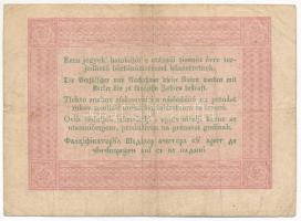 1848. 5Ft "Kossuth bankó" vörösesbarna nyomat T:F Adamo G109