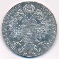 Ausztria 1780SF Tallér Ag "Mária Terézia" utánveret T:UNC,AU kis patina Austria 1780SF Tha...