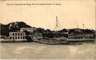Xiamen, Amoy; The US Consulate Building and its neighbourhood (fl)