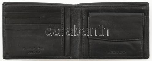 Azzaro bőr férfi pénztárca, 12,5x9,5 cm