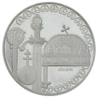 Sülle Mária 2000. A Magyar Állam 1000 éves Ag emlékérem (35,33g/0.925/42,5mm) T:AU (PP)