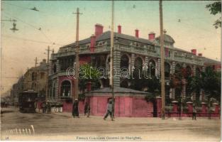 Shanghai, French Consulate General, tram