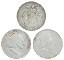 1935. 2P Ag "Pázmány" + 1935. 2P Ag "Rákóczi" + 1936. 2P Ag "Liszt Ferenc&q...