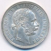 Ausztria 1883. 1Fl Ag "Ferenc József" T:AU Austria 1883. 1 Florin Ag "Franz Joseph" C:AU Krause KM#2222