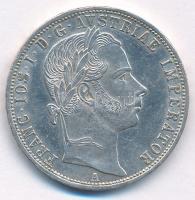 Ausztria 1859A 1Fl Ag "Ferenc József" T:AU kis patina Austria 1859A 1 Florin Ag "Franz Joseph" C:AU small patina Krause KM#2219