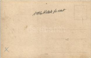 1916 Keleti front, első világháborús osztrák-magyar katonai lap, lerombolt híd / WWI K.u.k. military...