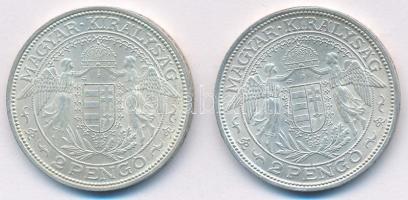 1936-1937. 2P Ag "Madonna" (2xklf) TUNC,AU Adamo P7