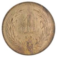 1895KB 1f bronz T:AU,XF Admao K1