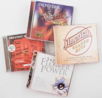 5 darab zenei CD, Foci indulók, Greatest Irish Bands, Flower Power, America Golden Hits