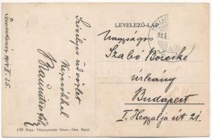 1914 Temeskenéz, Kenéz, Chinez, Satchinez; Görögkeleti iskola, postahivatal, Glaszen Pál üzlete / Gr...