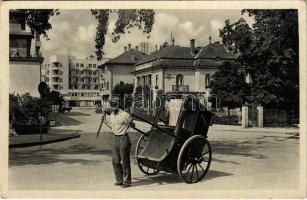 Pöstyén, Piestany; Eden szálloda, Villa DAlexander, Royal fürdőkocsis / spa carriage, hotel, villa. Olga Herzog kiadása