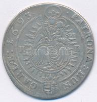 1693K-B 15kr Ag "I. Lipót" (5,81g) T:VF Hungary 1693K-B 15 Kreuzer Ag "Leopold I&quot...