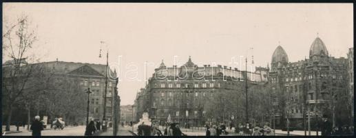 cca 1930 Budapest, Szabadság tér, fotó, 23,5 cm