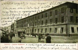 1910 Napoli, Naples; Caserma Maddalena / military barracks (EB)