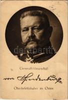 1915 Generalfeldmarschall von Hindenburg. Oberbefehlshaber im Osten / WWI German military, Field Marshal (vágott / cut)