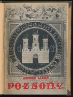 Aixinger László: Pozsony. Jankovics Marcell előszavával. Magyar Kisebbségi Városkönyvek 6. köt. [Bp....