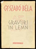 Gy. Szabó Béla (1905-1985): 25 Gravuri in lemin. (25 fametszet). Kolozsvár, 1949. Kiadói karton kissé sérült kartonmappában, lapok épek. Lapméret: 42x30 cm.