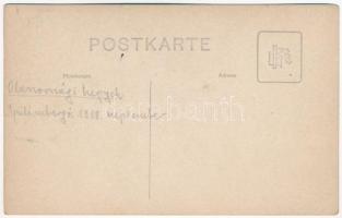 1918 Spilimbergo, lake, mountains