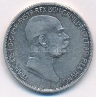 Ausztria 1908. 5K Ag "Ferenc József - Jubileum" T:VF,F kis ph., patina Austria 1908. 5 Corona Ag "Franz Joseph - Jubilee" C:VF,F small edge error, patina Krause KM#2809