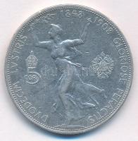 Ausztria 1908. 5K Ag "Ferenc József - Jubileum" T:VF,F kis ph., patina Austria 1908. 5 Cor...