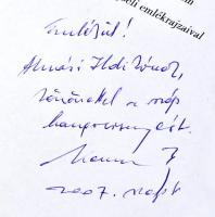 Kemenes Kálmán 4 db DEDIKÁLT könyve: Fogságom; Száradó szirmok; Szirmok hullása; Őszi lombhullás. Ki...