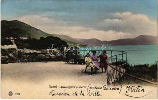 1908 Nervi, Passeggiata a mare (EK)