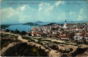 Veli Losinj, Lussingrande; Panorama v. Monte Calvario (Rb)