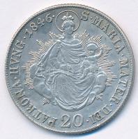 1846B 20kr Ag "V. Ferdinánd" T:XF,VF patina Hungary 1846B 20 Kreuzer Ag "Ferdinand V&...