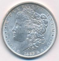 Amerikai Egyesült Államok 1889. 1$ Ag Morgan T:AU USA 1889. 1 Dollar Morgan Dollar Ag C:AU Krause KM#110