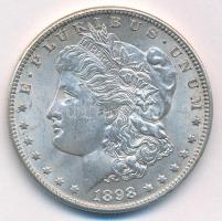 Amerikai Egyesült Államok 1898O 1$ Ag Morgan T:AU,XF USA 1898O 1 Dollar Morgan Dollar Ag C:AU,XF Krause KM#110