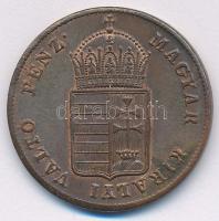 1848. 1kr Cu T:AU patina Adamo B1