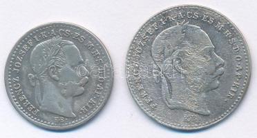 1870KB 10kr Ag "Váltó Pénz" + 1870KB 20kr Ag "Váltó Pénz" T:VF,F patina
Adamo M...