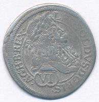 Ausztria 1685MM 6kr Ag "I. Lipót" (3,01g) T:VF,F Austria 1685MM 6 Kreuzer Ag "Leopold I" (3,01g) C:VF,F Krause KM#1185