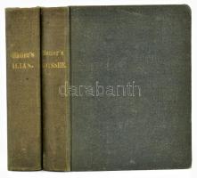 Johann Heinrich Voss: Homer's Werke von - - I-II. Bande. I. Band: Homer's Illias. II. Band...