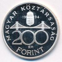 1994. 200Ft Ag "Deák" T:PP 
Adamo F13.1