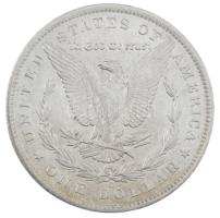 Amerikai Egyesült Államok 1885O 1$ Ag Morgan T:AU apró karc USA 1885O 1 Dollar Morgan Dollar Ag C:AU small scratch Krause KM#110