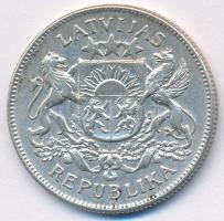 Lettország 1925. 2L Ag T:XF kis patina 
Latvia 1925. 2 Lati Ag C:XF small patina
Krause KM#8